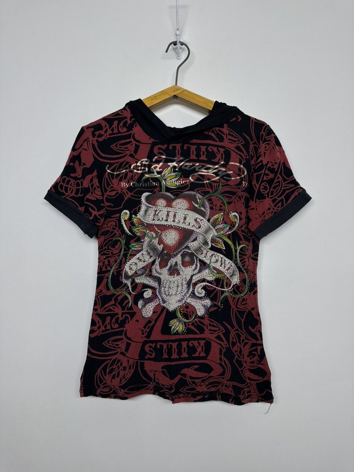 Ed Hardy Vintage Ed Hardy by Christian Audigier T-Shirt Size L / US 10 / IT 46 - 3 Thumbnail