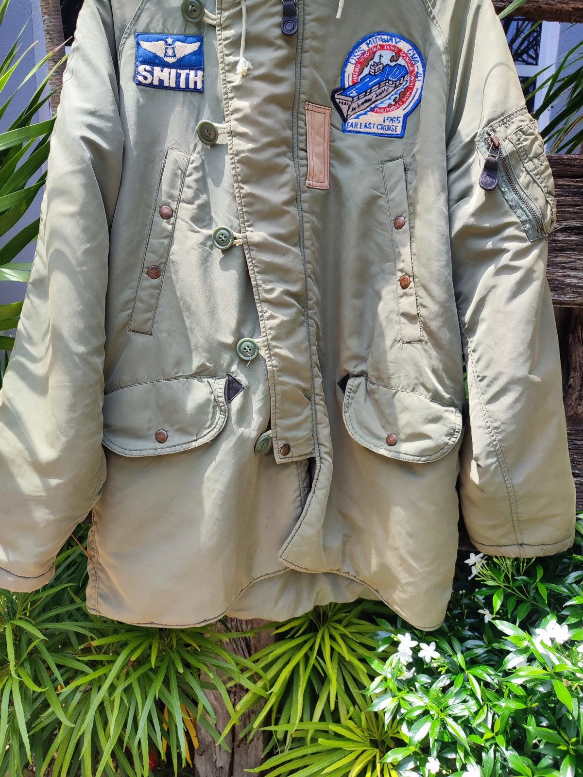 Vintage Vintage USAF N-3B Style Snorkel Parka Bomber Jacket Size US M / EU 48-50 / 2 - 3 Thumbnail
