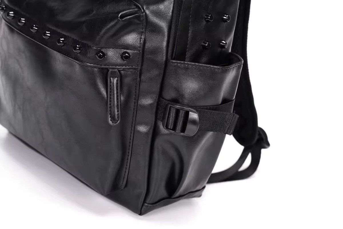 Vintage Gothic Punk PU Leather Rivets Backpacks Size ONE SIZE - 12 Thumbnail