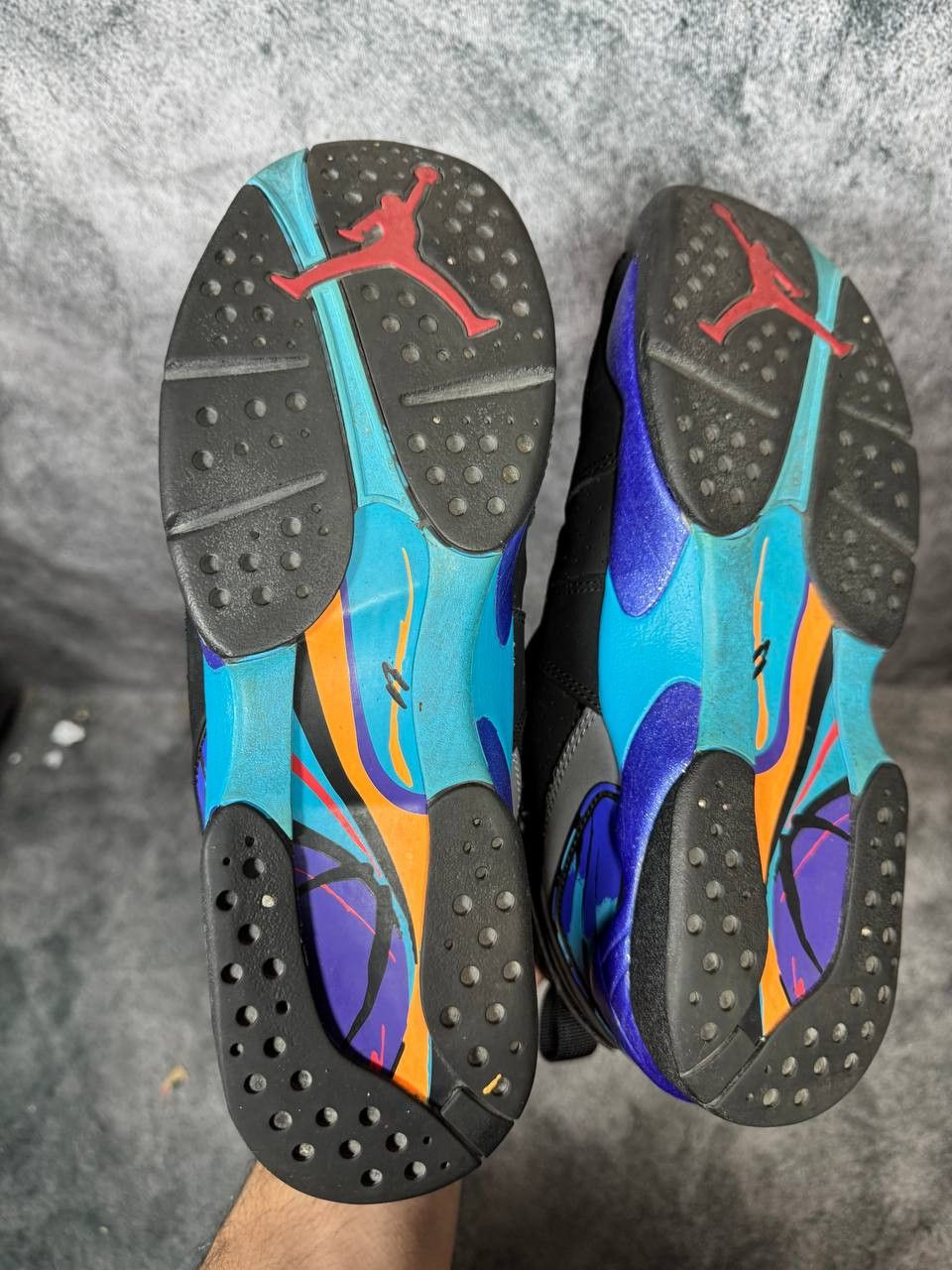 Jordan Brand Size 7Y | Jordan 8 Aqua No Box | Pre-Owned Size US 7 / EU 40 - 4 Thumbnail