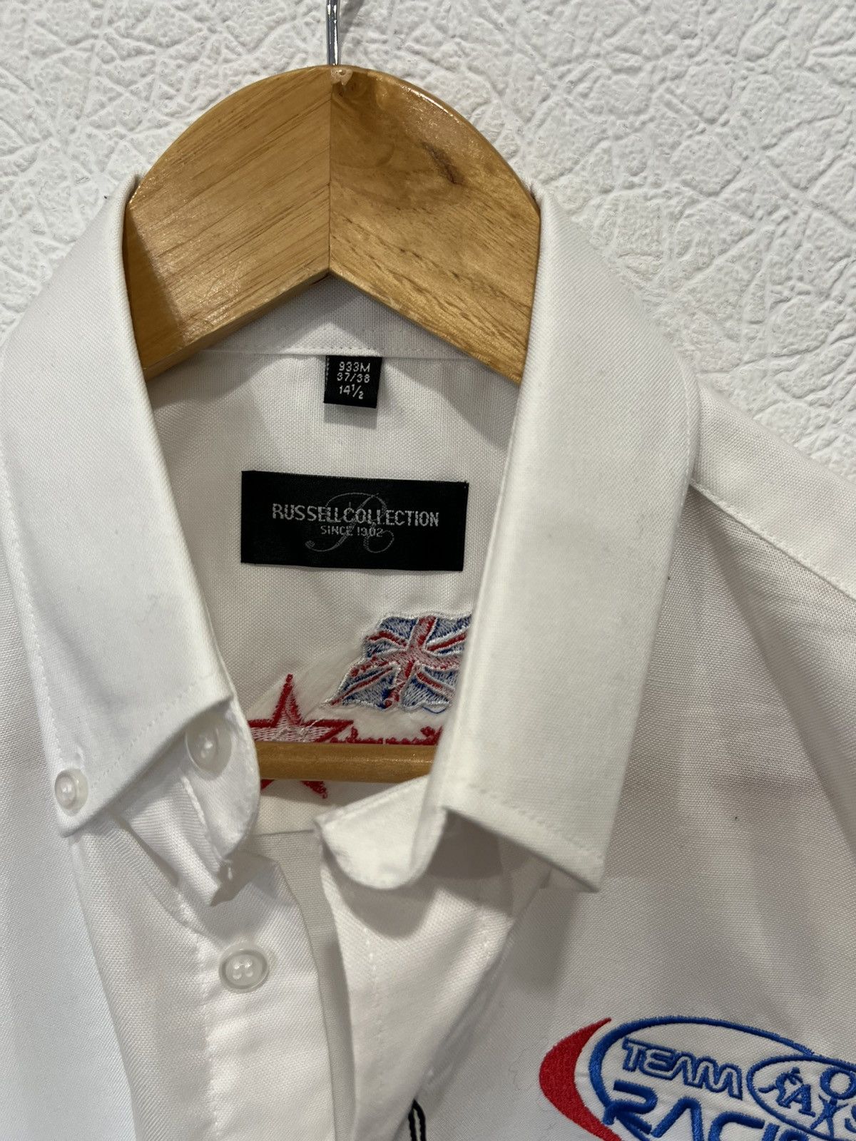 Vintage Russell Collection TT Isle Of Men Racing Button Shirt Size US M / EU 48-50 / 2 - 3 Thumbnail