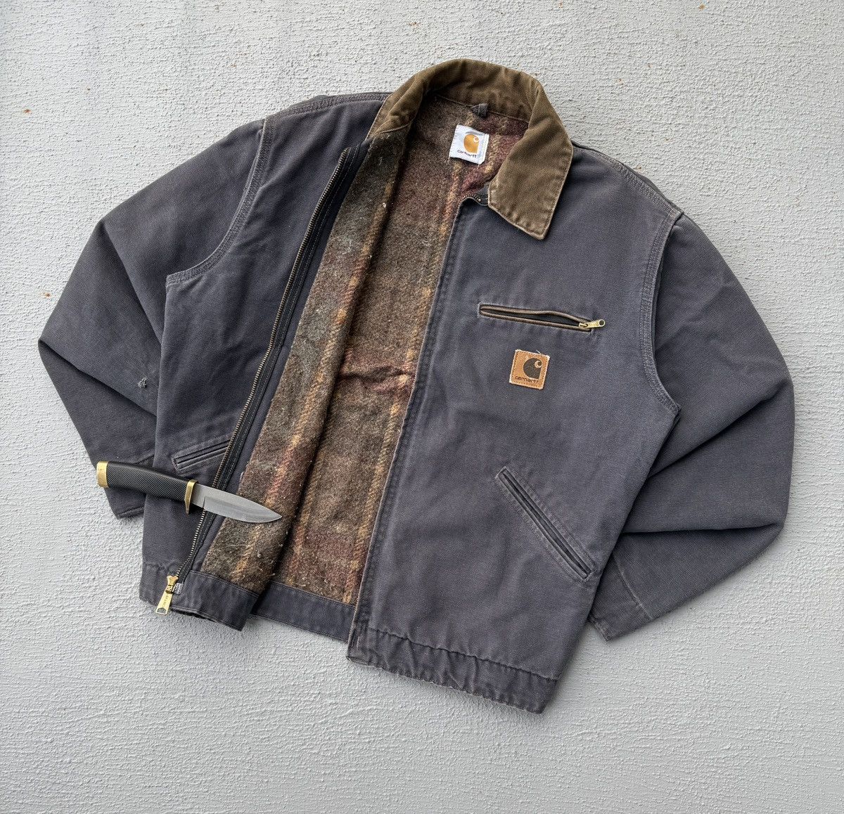 Carhartt Carhartt JB0817 Medium Graphite 1996 Size US M / EU 48-50 / 2 - 1 Thumbnail