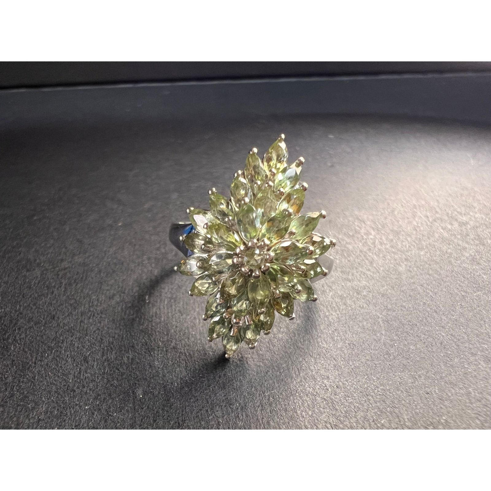 Other NEW Green apatite ring in sterling silver size 7 Size ONE SIZE - 23 Thumbnail