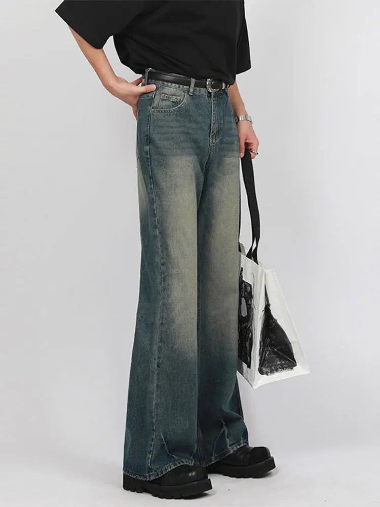 Japanese Brand × Jean Retro loose slightly flared wide leg jeans Size US 32 / EU 48 - 4 Thumbnail