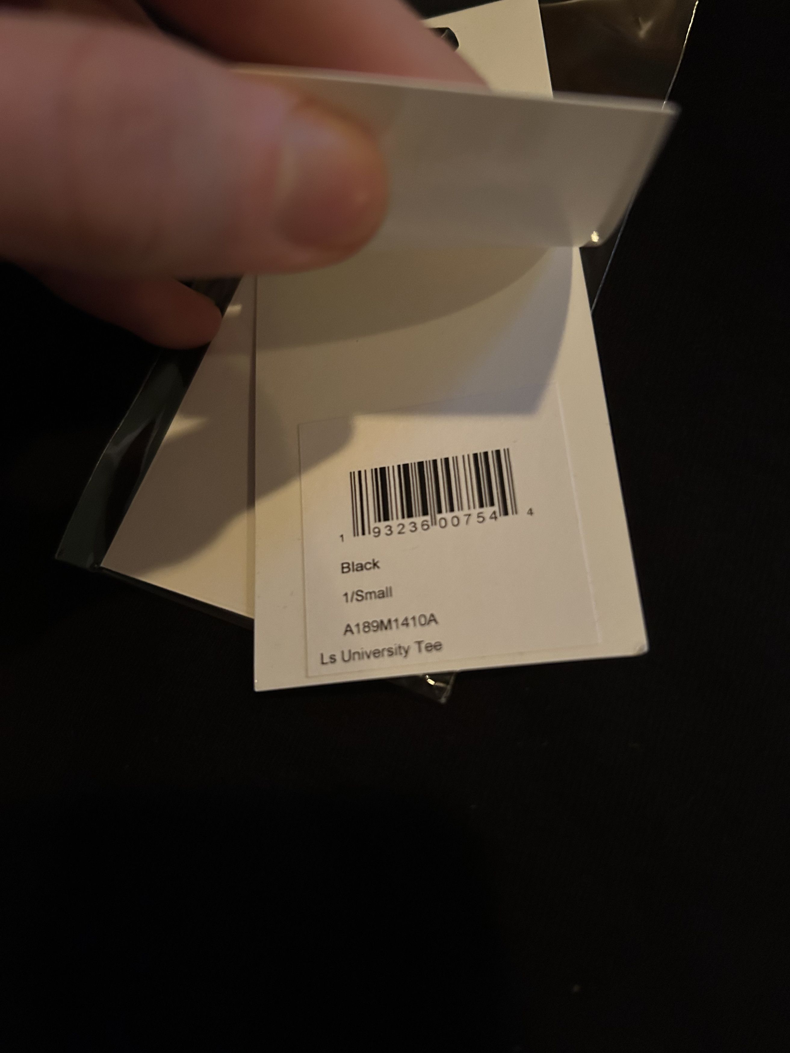 John Elliott L/S University Tee Size US S / EU 44-46 / 1 - 6 Thumbnail