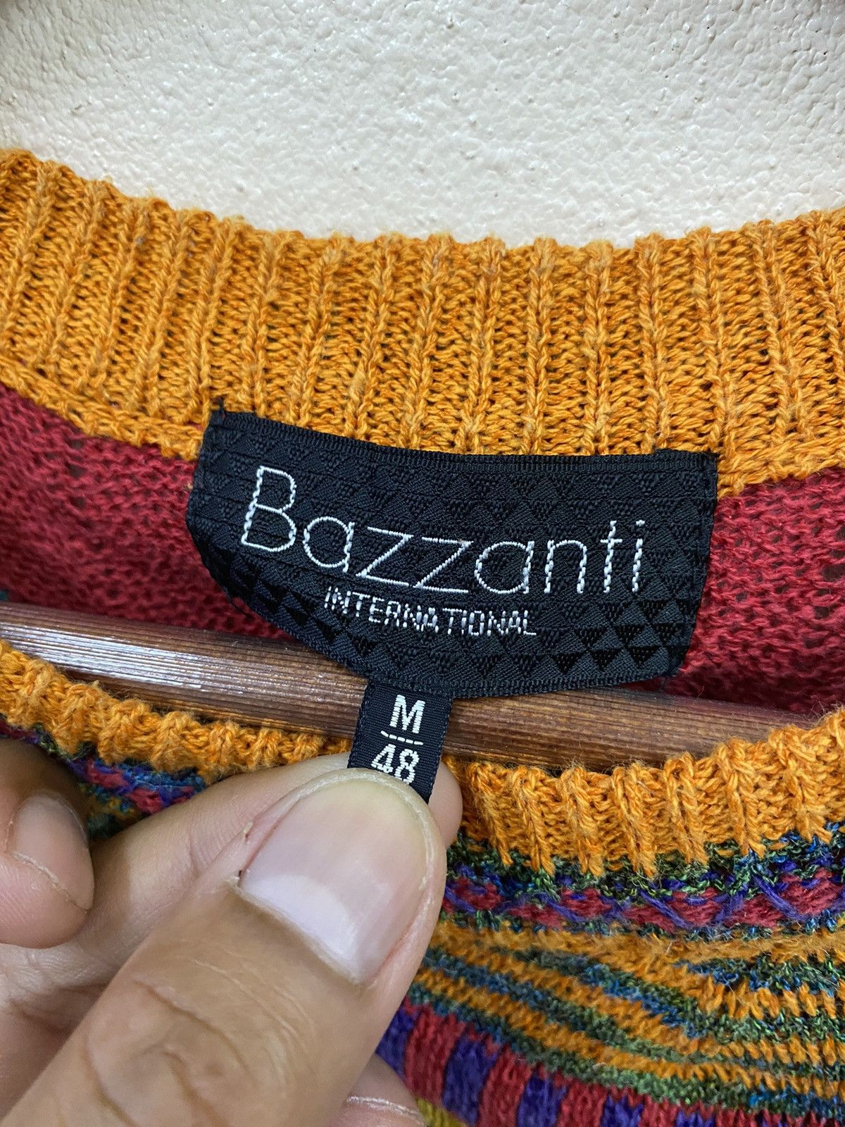 Vintage Vtg Bazzanti International Knitwear Size US M / EU 48-50 / 2 - 9 Thumbnail