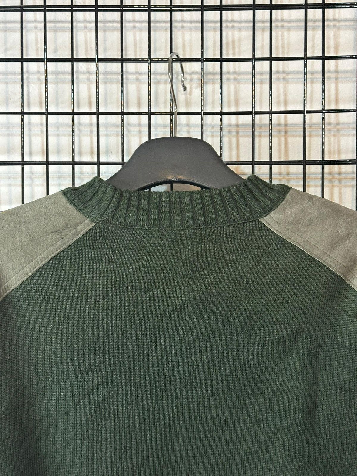 Burberry vintage Burberrys green knit wool sweater . Size US M / EU 48-50 / 2 - 8 Thumbnail