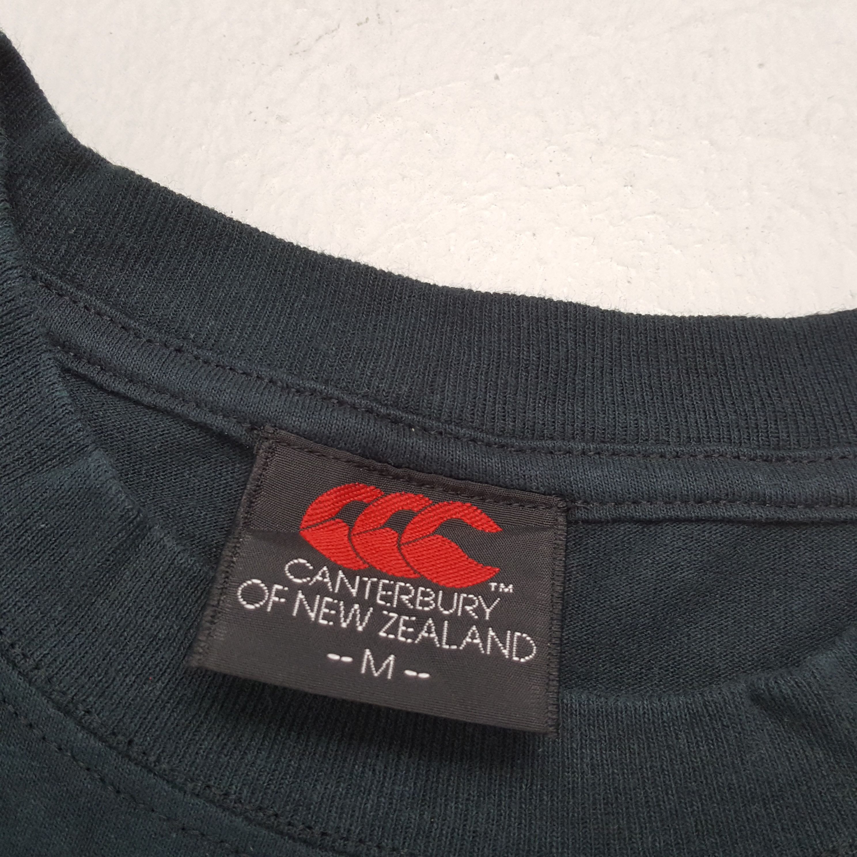 Canterbury of New Zealand × Vintage BRAVE LUPUS Canterbury Logo Design Tshirt Size US M / EU 48-50 / 2 - 8 Thumbnail