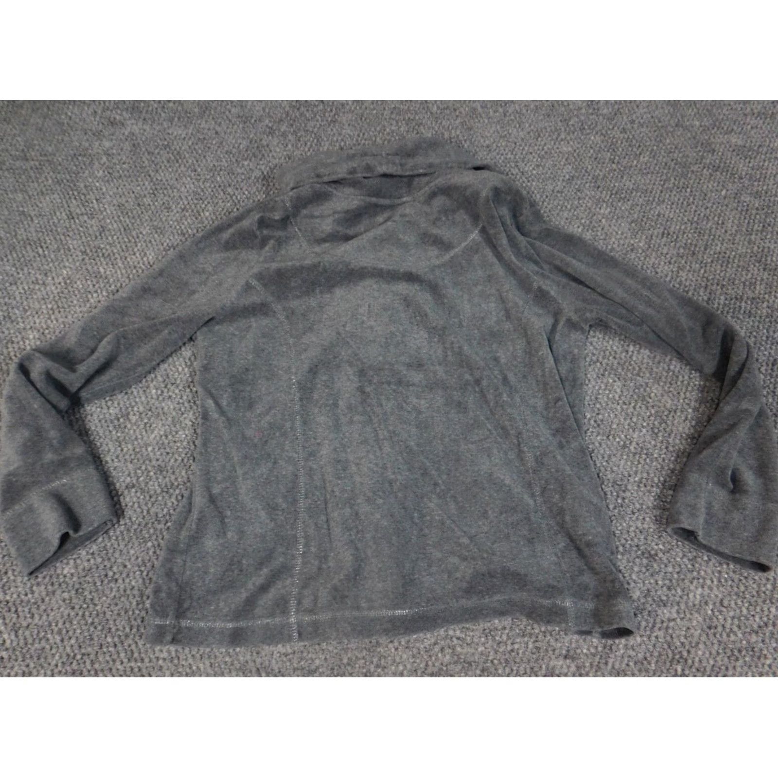 Vintage White Stag Jacket Womens Solid Cotton Blend Zip Stretch Size S White Gray Size S / US 4 / IT 40 - 7 Thumbnail