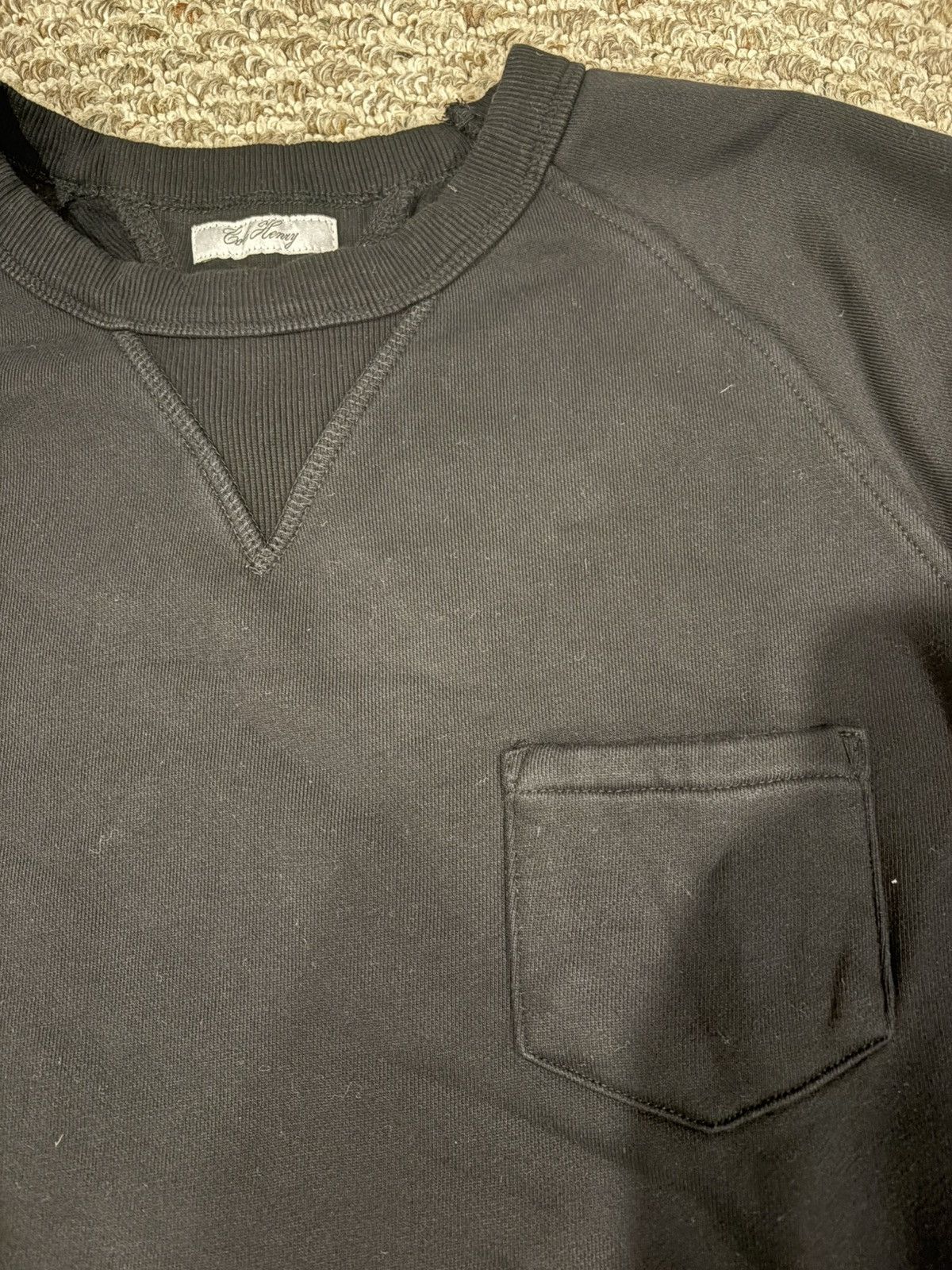 Cole Henry Cole henry mainline black boxy crewneck Size US S / EU 44-46 / 1 - 2 Thumbnail