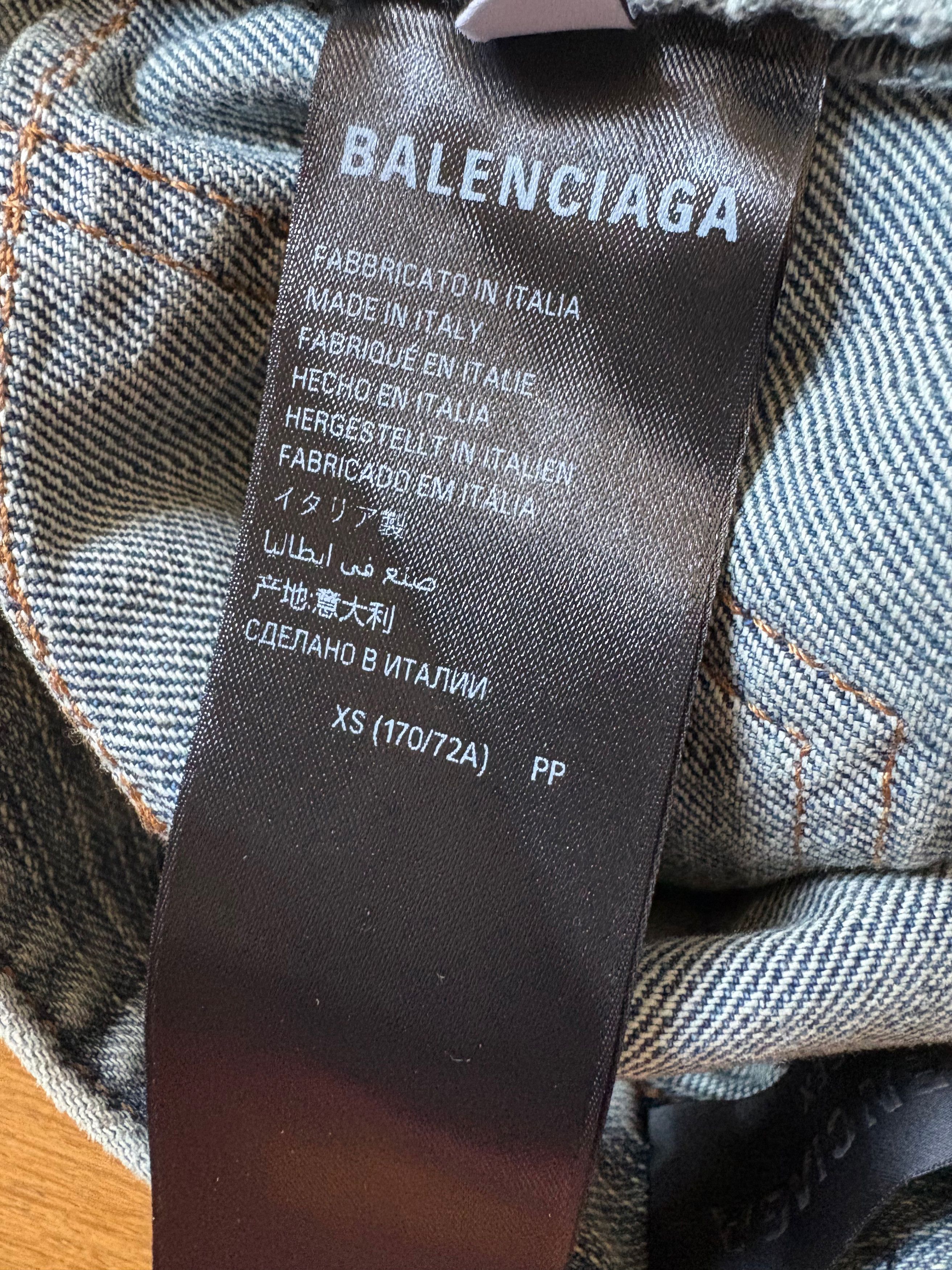 Balenciaga Balenciaga SS25 Layered Low Waisted jeans with attached polo Size US 28 / EU 44 - 8 Thumbnail