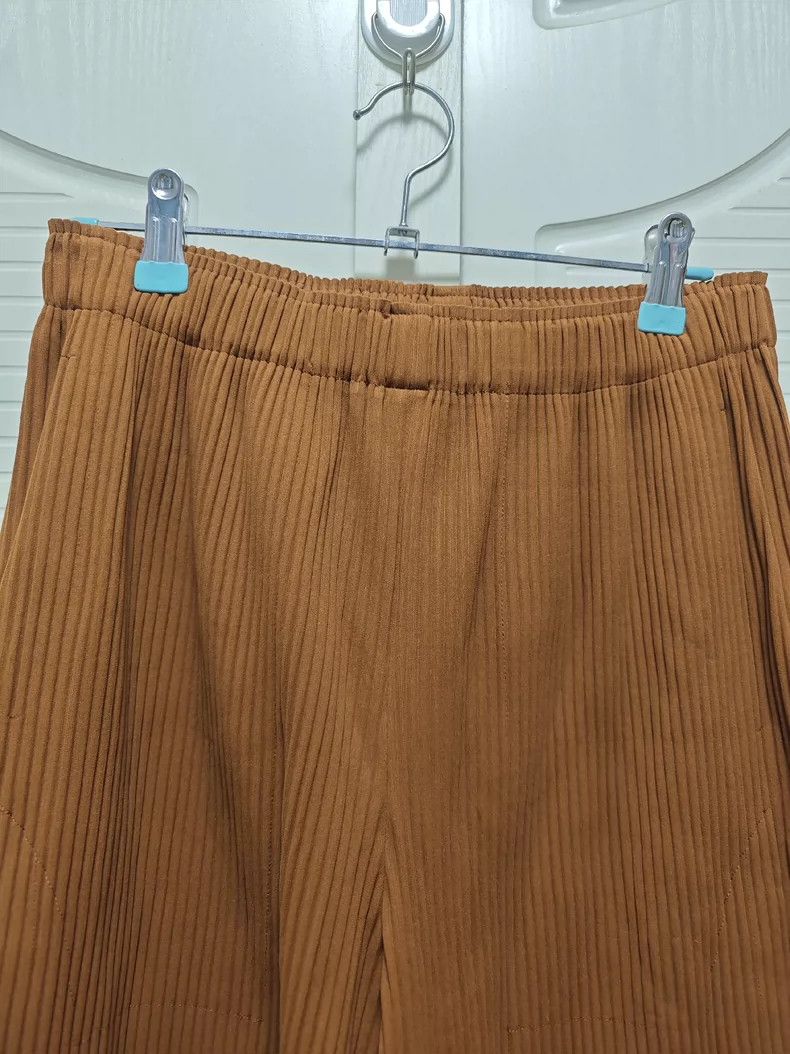 Issey Miyake Issey Miyake size:one size Orange wide-leg pants Size 42" / US 20 - 2 Thumbnail