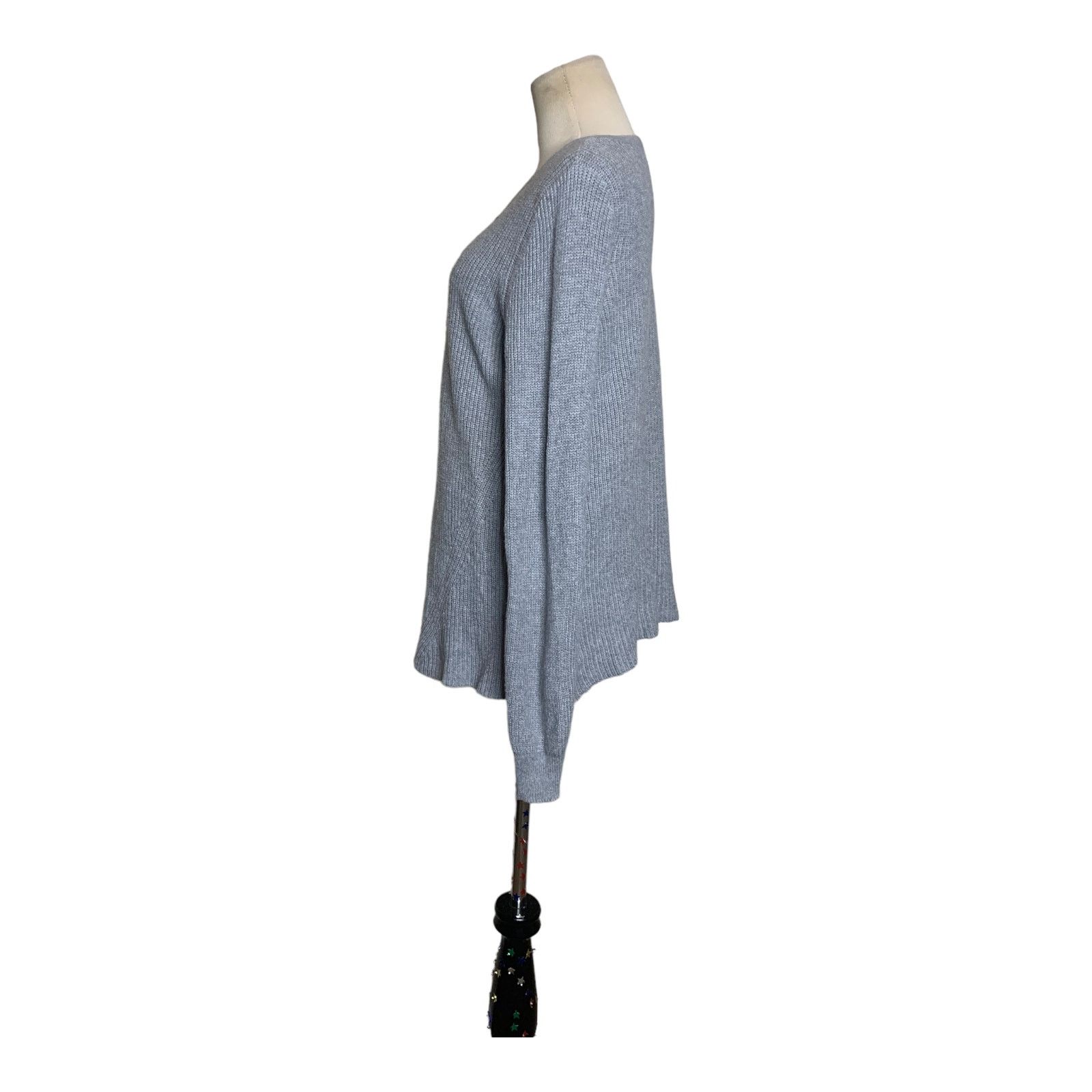 Old Navy Old Navy long sleeves gray lace up top size Small Size S / US 4 / IT 40 - 7 Thumbnail