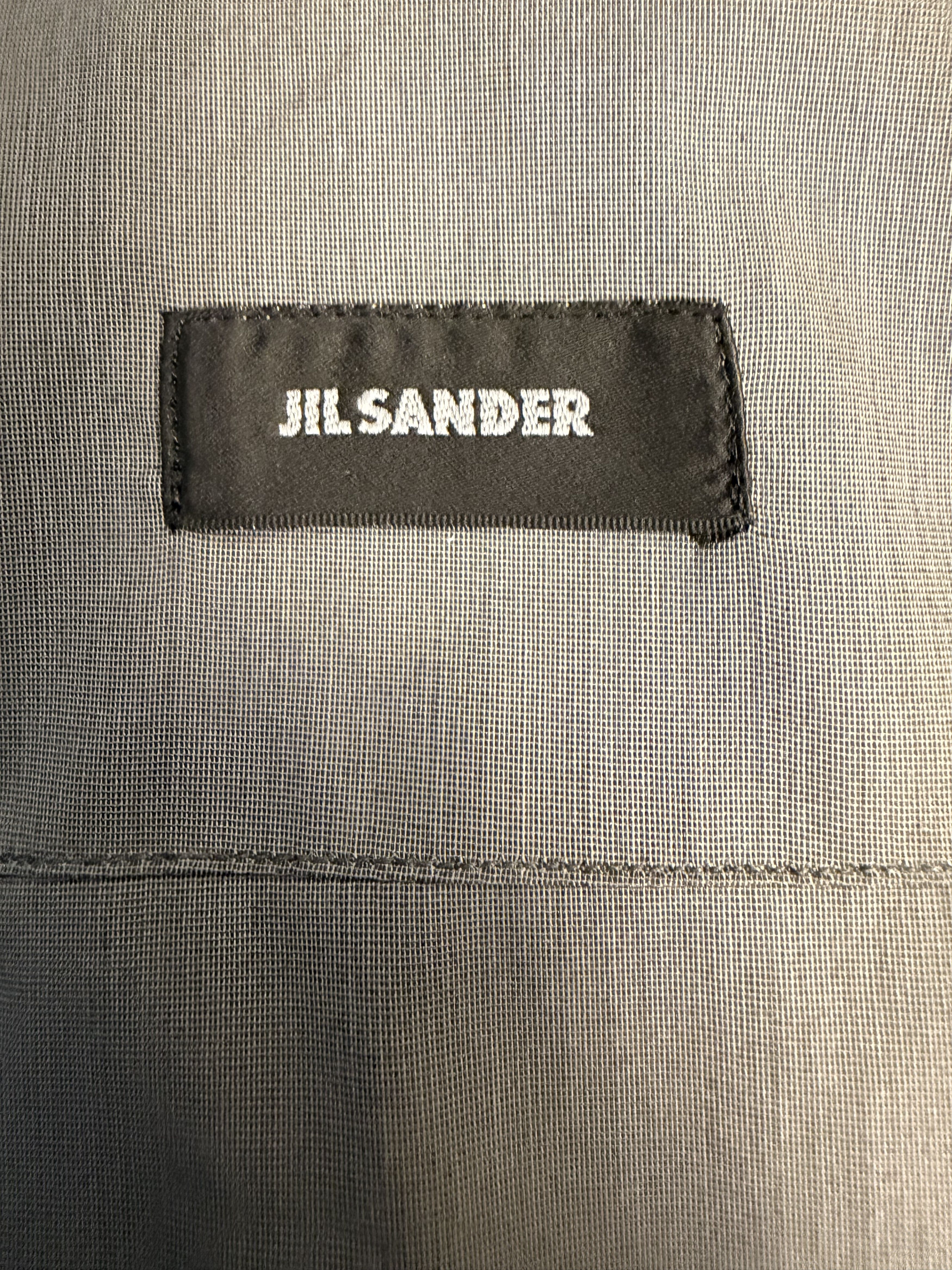 Jil Sander Minimalist Stretch Poplin Tailored Shirt Size US L / EU 52-54 / 3 - 6 Thumbnail