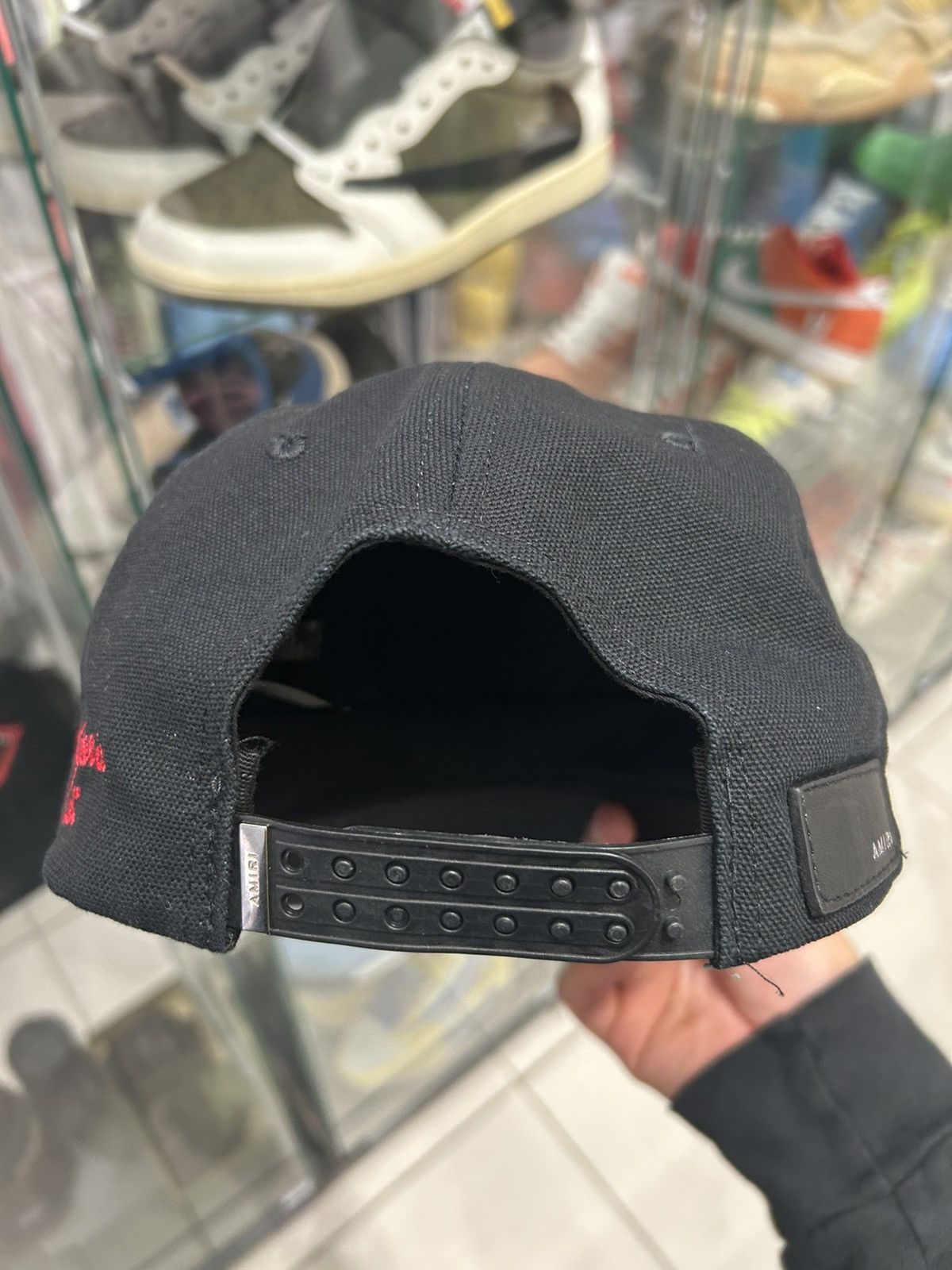 Amiri Amiri Stars MA Canvas hat black Size ONE SIZE - 4 Thumbnail