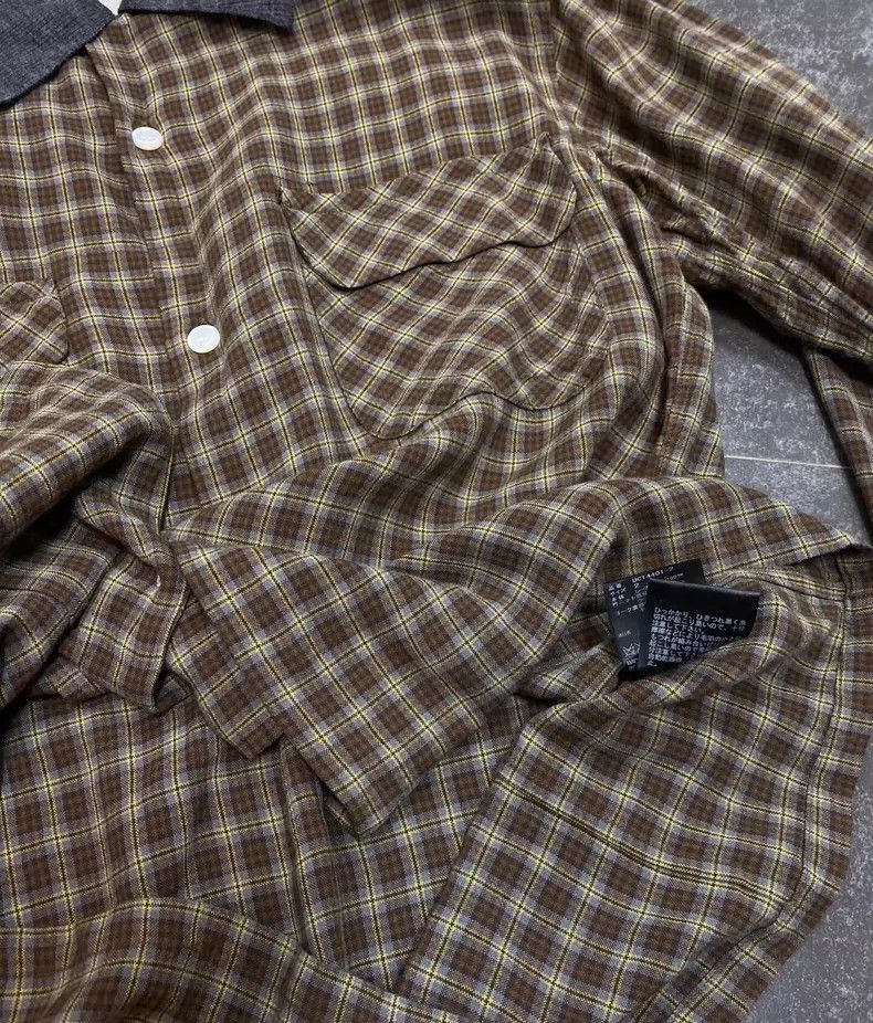 Undercover Undercover SizeOS plaid patched shirt Size US M / EU 48-50 / 2 - 7 Thumbnail