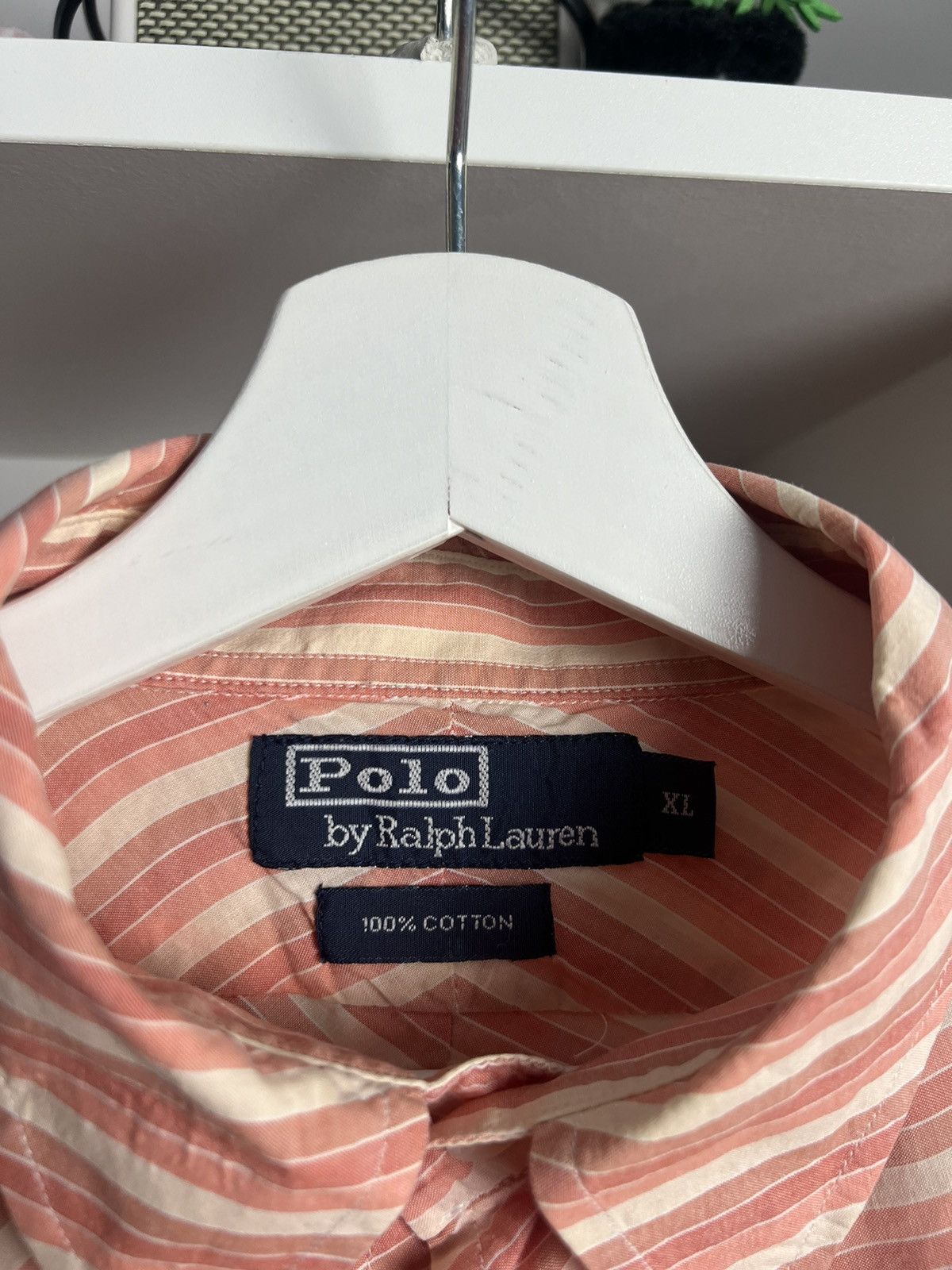 Designer × Polo Ralph Lauren × Ralph Lauren Vintage y2k Polo Ralph Lauren striped shirt XL old money 00s Size US XL / EU 56 / 4 - 4 Thumbnail