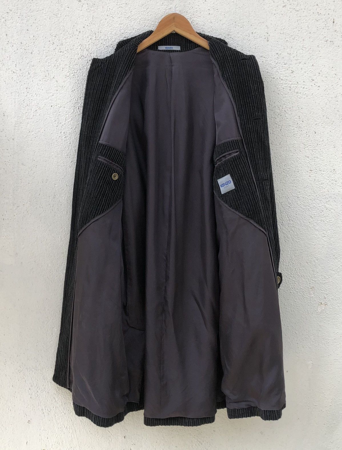 Kenzo KENZO Homme Men’s Corduroy Wool Trench Coat Made In Japan 🇯🇵 Size US M / EU 48-50 / 2 - 15 Thumbnail