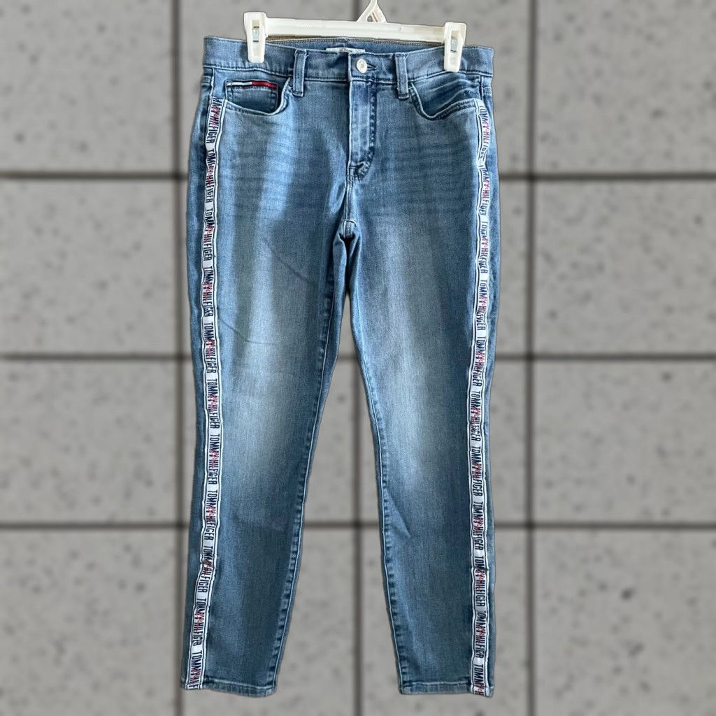 Tommy Hilfiger Tommy Hilfiger Jeans Womens 6 Skinny Denim Blue Regular Multiple Keywords see pics Size 28" / US 6 / IT 42 - 1 Thumbnail