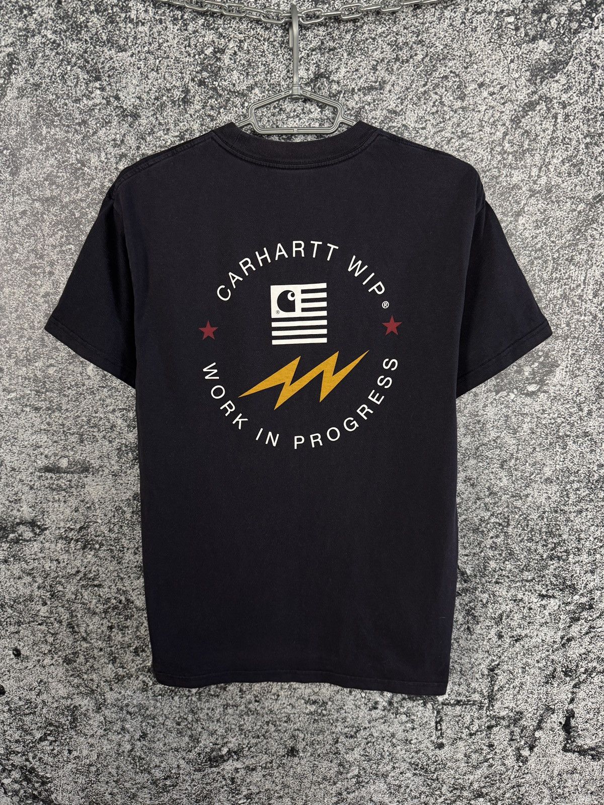 Carhartt Carhartt Wip State Sports T-Shirt Streetwear Vintage Size S Size US S / EU 44-46 / 1 - 11 Thumbnail