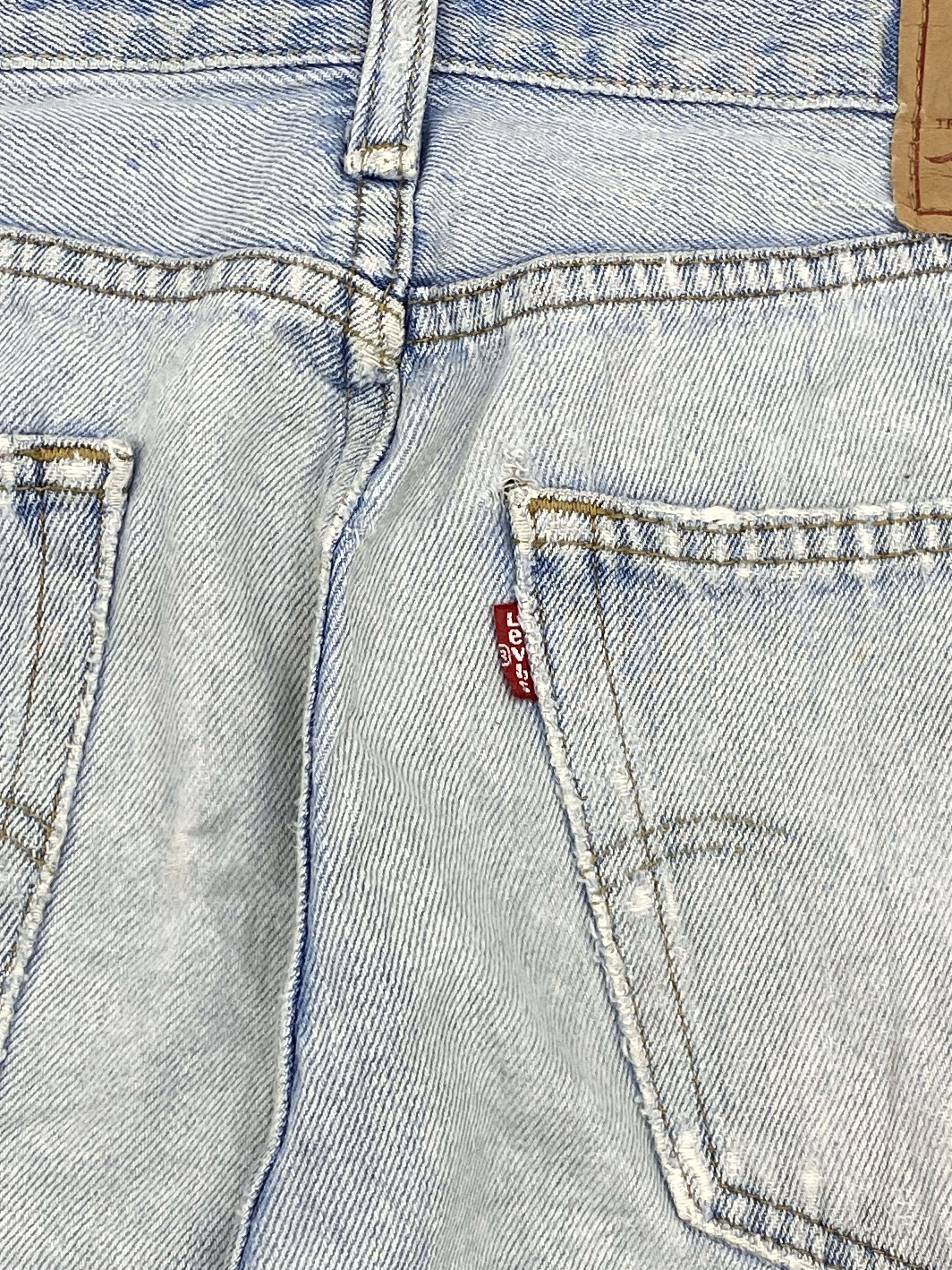 Levi's Vintage Levis 505 Straight Fit Distressed Jeans DP2682 Size US 31 - 6 Thumbnail