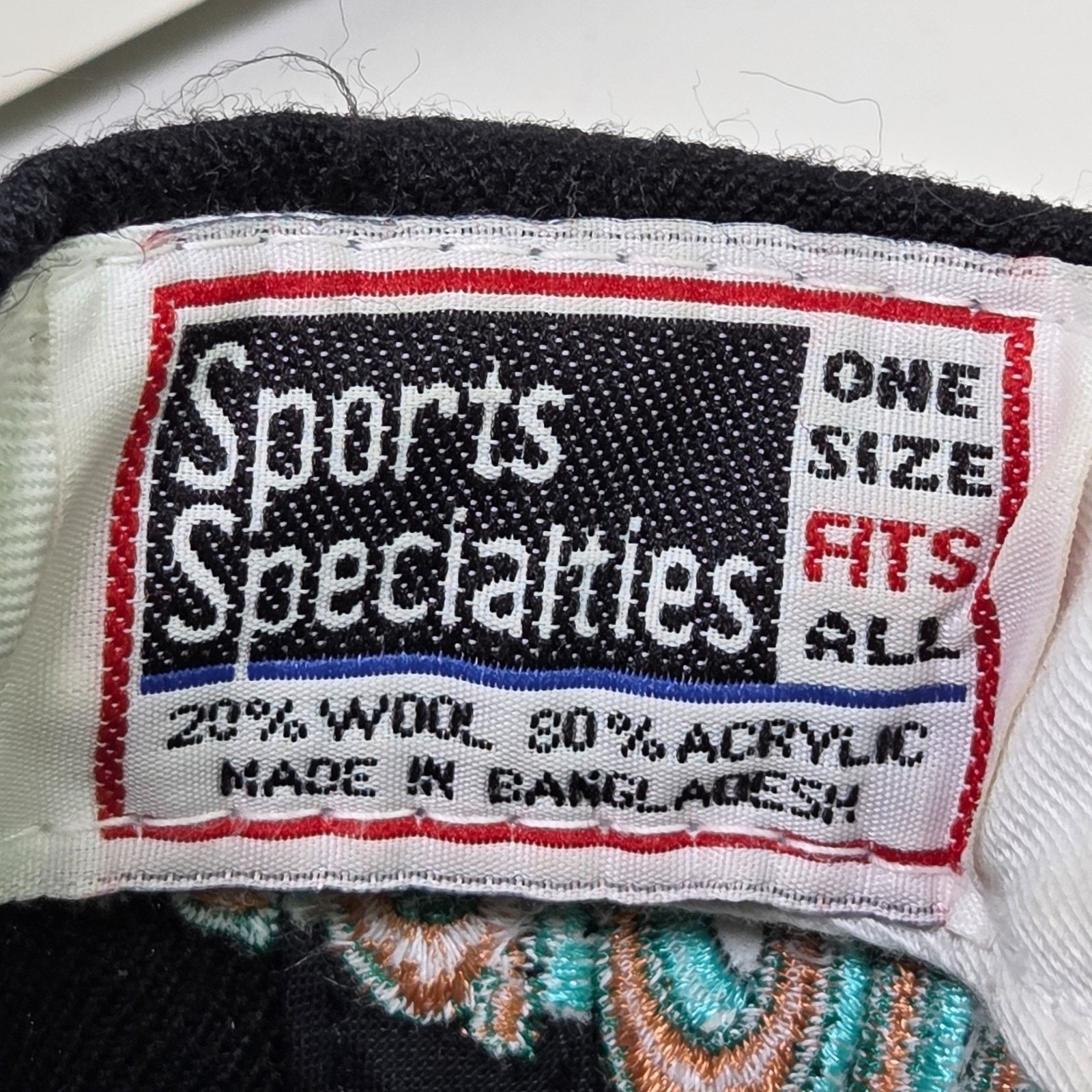 Sports Specialties Vancouver Grizzlies 1994 Sports Specialties Snapback Hat Size ONE SIZE - 7 Thumbnail