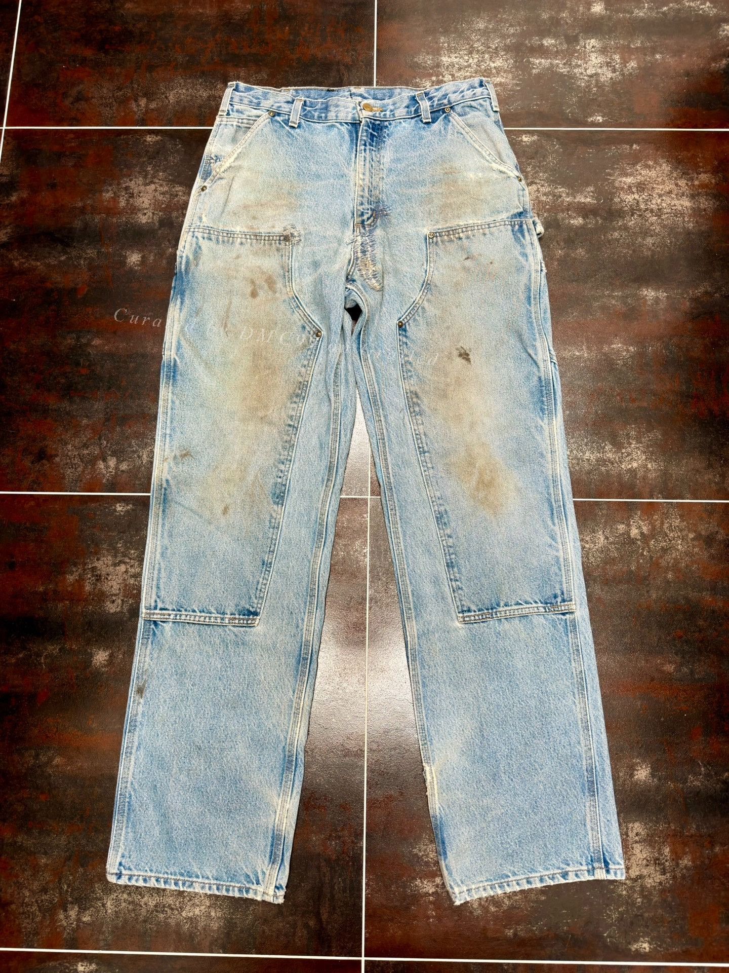 Vintage Vintage Carhartt B73 DST Work Pants Size US 30 / EU 46 - 1 Thumbnail