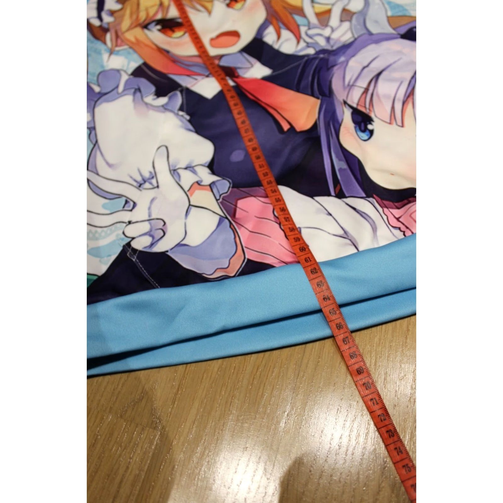 Vintage NoAnime Miss Kobayashi's Dragon Maid Tohru Cosplay Hoodie - XL - Blue - Unisex Adults - Pullover Hoodie Size US XL / EU 56 / 4 - 5 Thumbnail
