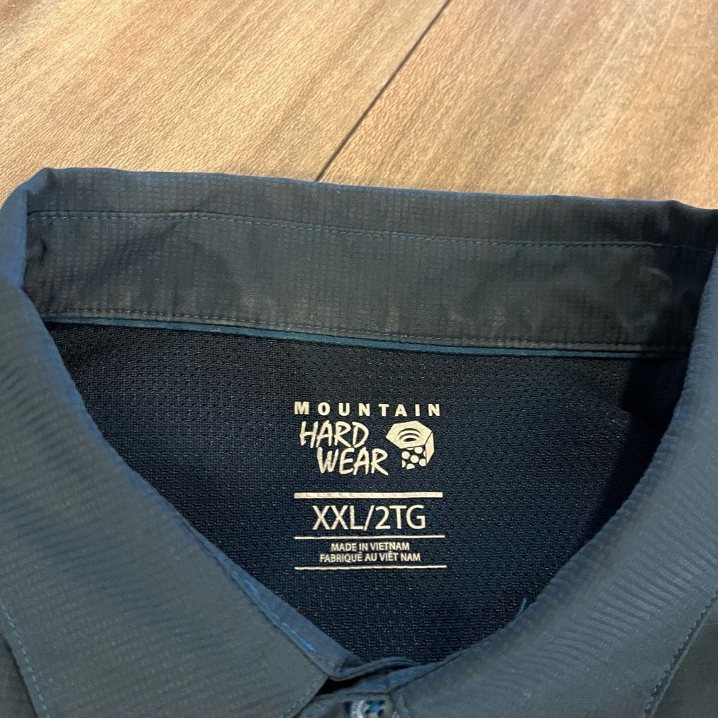 Mountain Hardwear The Mountain Hardwear Blue Athletic Casual Shirt Men 2XL Bin Size US XXL / EU 58 / 5 - 3 Thumbnail