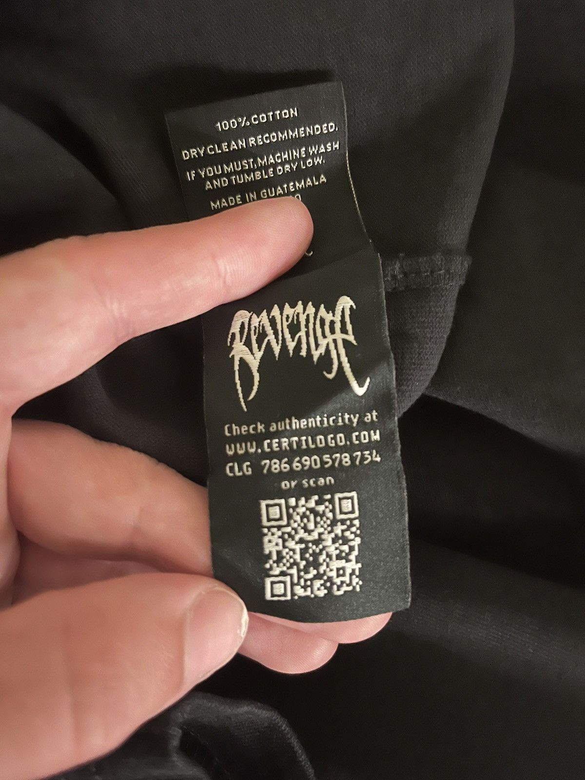 Revenge Revenge X Don’t Kill Your Friends Kids Tee Black Size US L / EU 52-54 / 3 - 8 Thumbnail