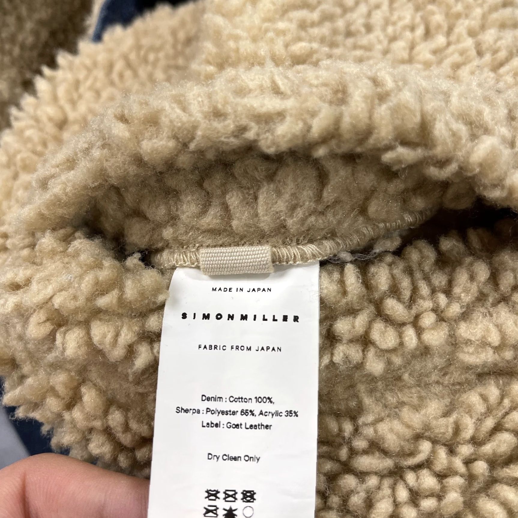 Simon Miller SIMON MILLER Jacket Adult Small? 1 Made Japan Reversible Sherpa Trucker Denim Size US S / EU 44-46 / 1 - 6 Thumbnail