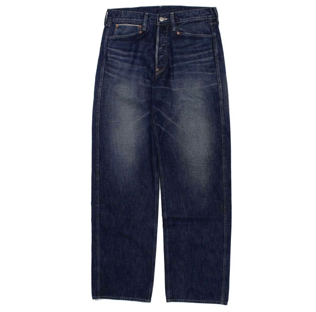 Pherrow's PHERROWS 10.5OZ Washed Jeans W30 Size US 30 / EU 46 - 1 Thumbnail
