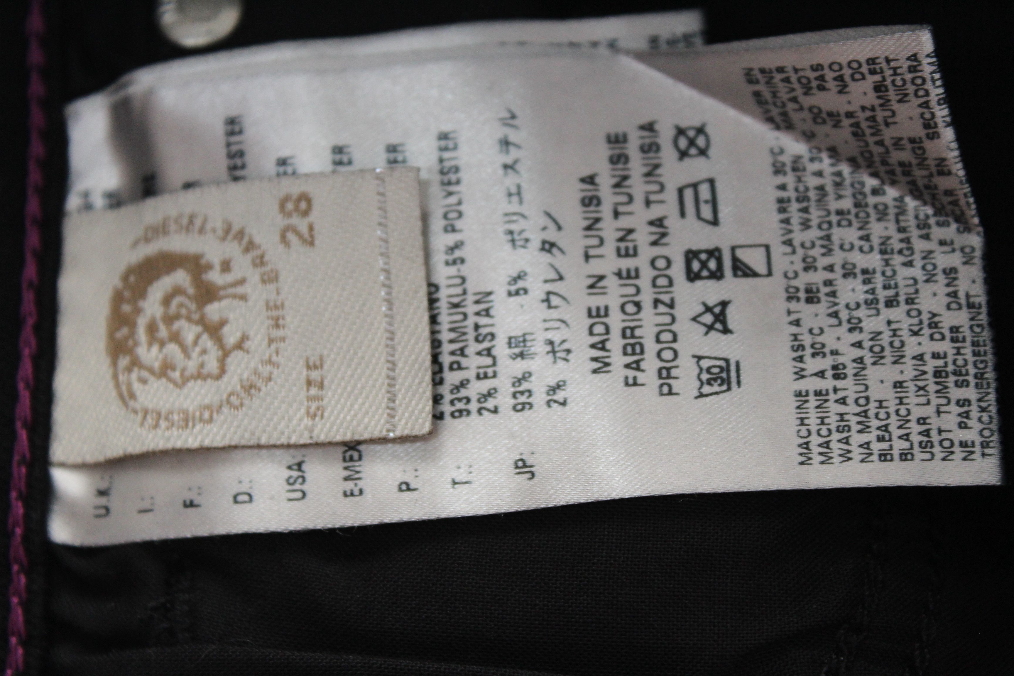 Diesel Diesel Jeans New 28/34 New Vintage Rare Hype Size 28" / US 6 / IT 42 - 9 Thumbnail