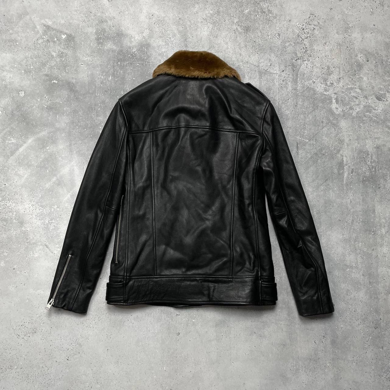 Allsaints Allsaints Sherwood Biker Leather Black Women’s Jacket Size S / US 4 / IT 40 - 21 Thumbnail