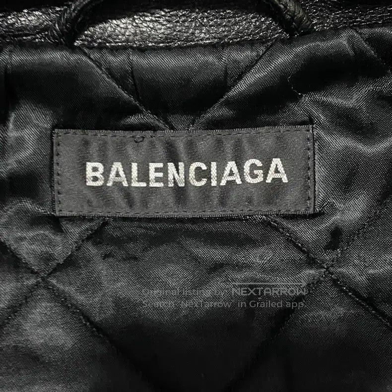 Balenciaga Balenciaga Biker Leather Jacket in Cowhide Size US S / EU 44-46 / 1 - 3 Thumbnail