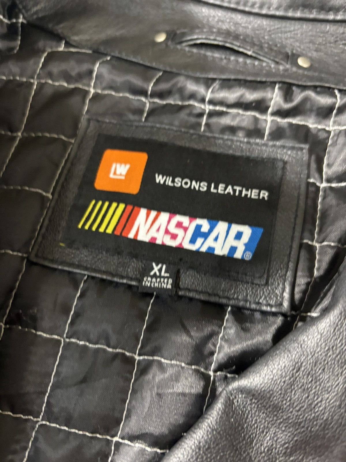 Hysteric Glamour VTG Yohji Yamamoto Style Nascar Racing Leather Jacket Size US XL / EU 56 / 4 - 8 Thumbnail