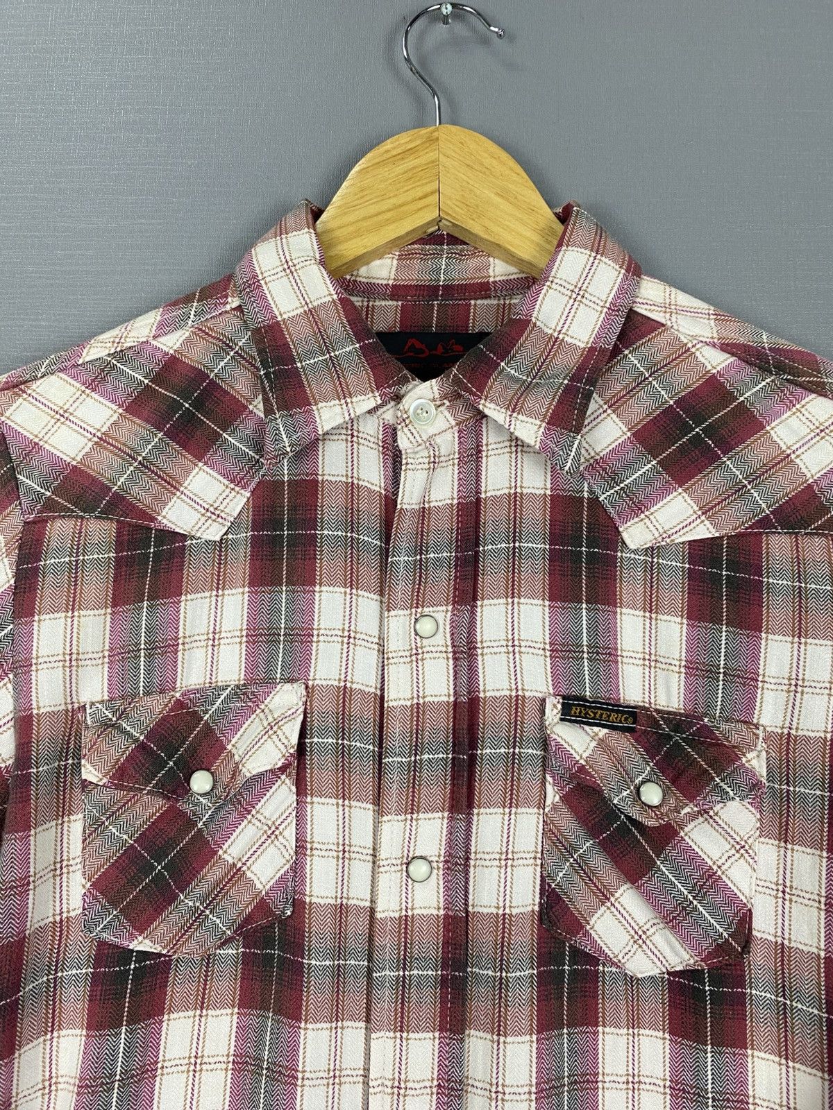 Hysteric Glamour Vintage Hysteric Glamour Stone Button Western Shirt Size S / US 4 / IT 40 - 4 Thumbnail