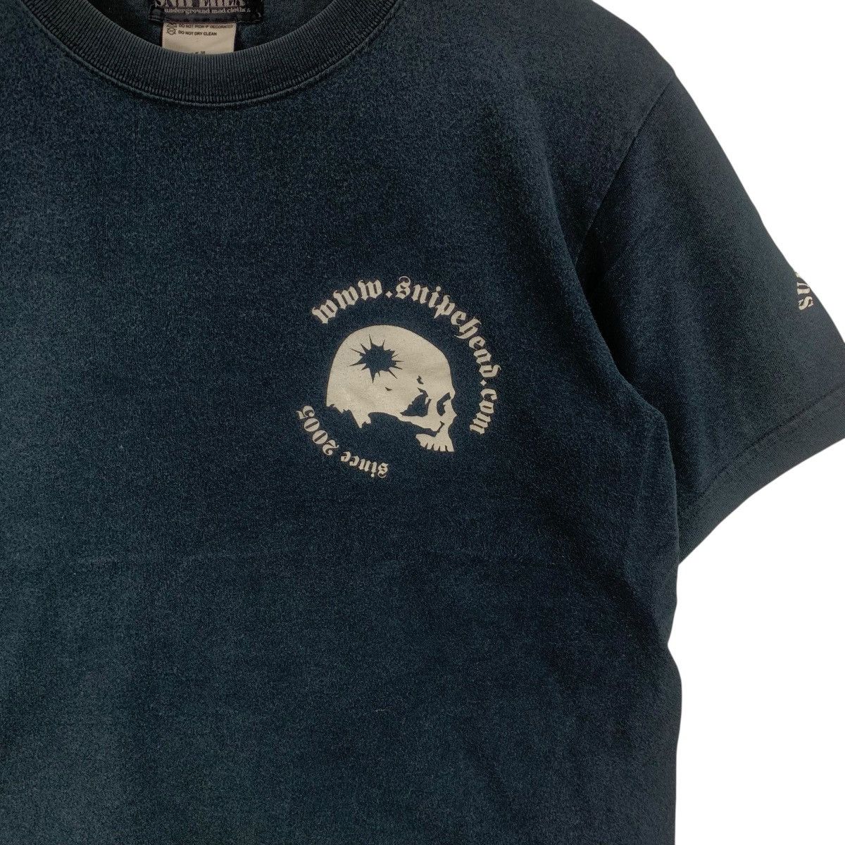Vintage Vintage SNIPEHEAD UNDERGROUND MAD Japan Shibuya Tee Shirt Size US M / EU 48-50 / 2 - 5 Thumbnail