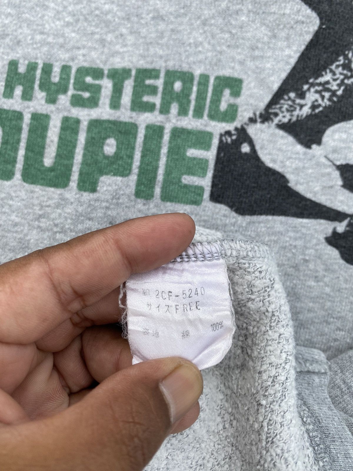 Hysteric Glamour Vintage Hysteric Glamour Sexy Women Print Hoodie Size US S / EU 44-46 / 1 - 12 Thumbnail