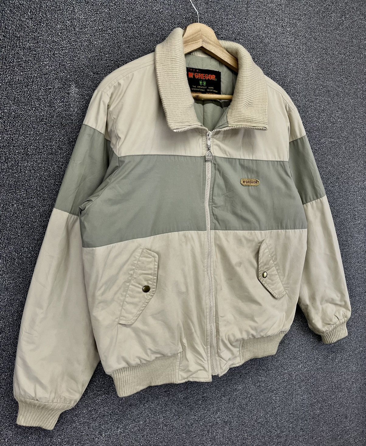 McGregor × Vintage Vintage Mcgregor Rare Bomber Style Jacket Size US L / EU 52-54 / 3 - 2 Thumbnail