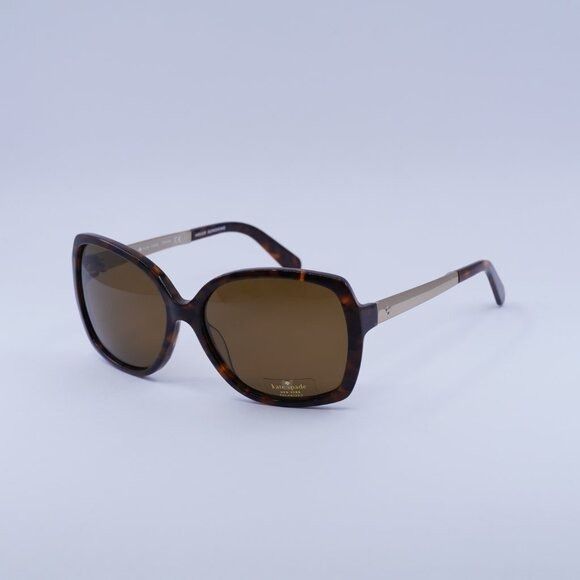 Kate Spade Kate Spade DARILYNN/P/S 0CX4 VW Sunglasses Havana Butterfly Size ONE SIZE - 6 Thumbnail