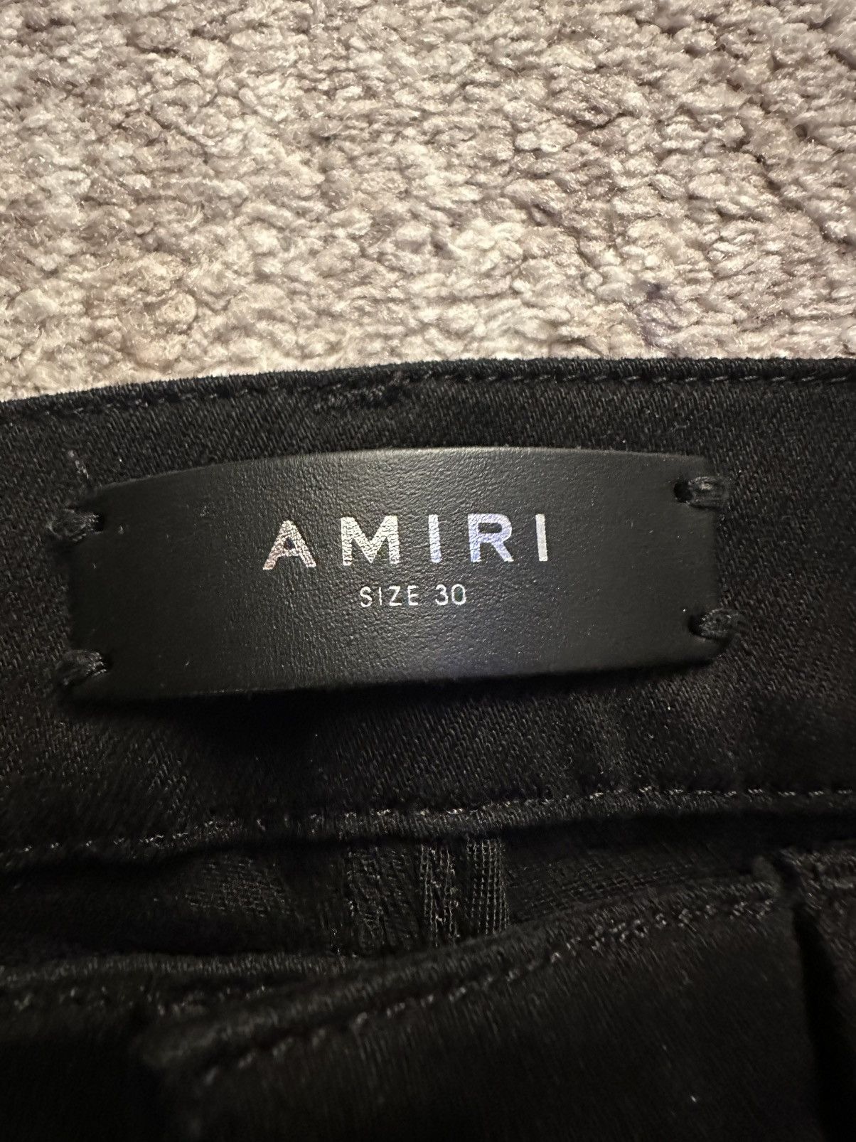 Amiri Amiri Black Denim Size US 30 / EU 46 - 3 Thumbnail