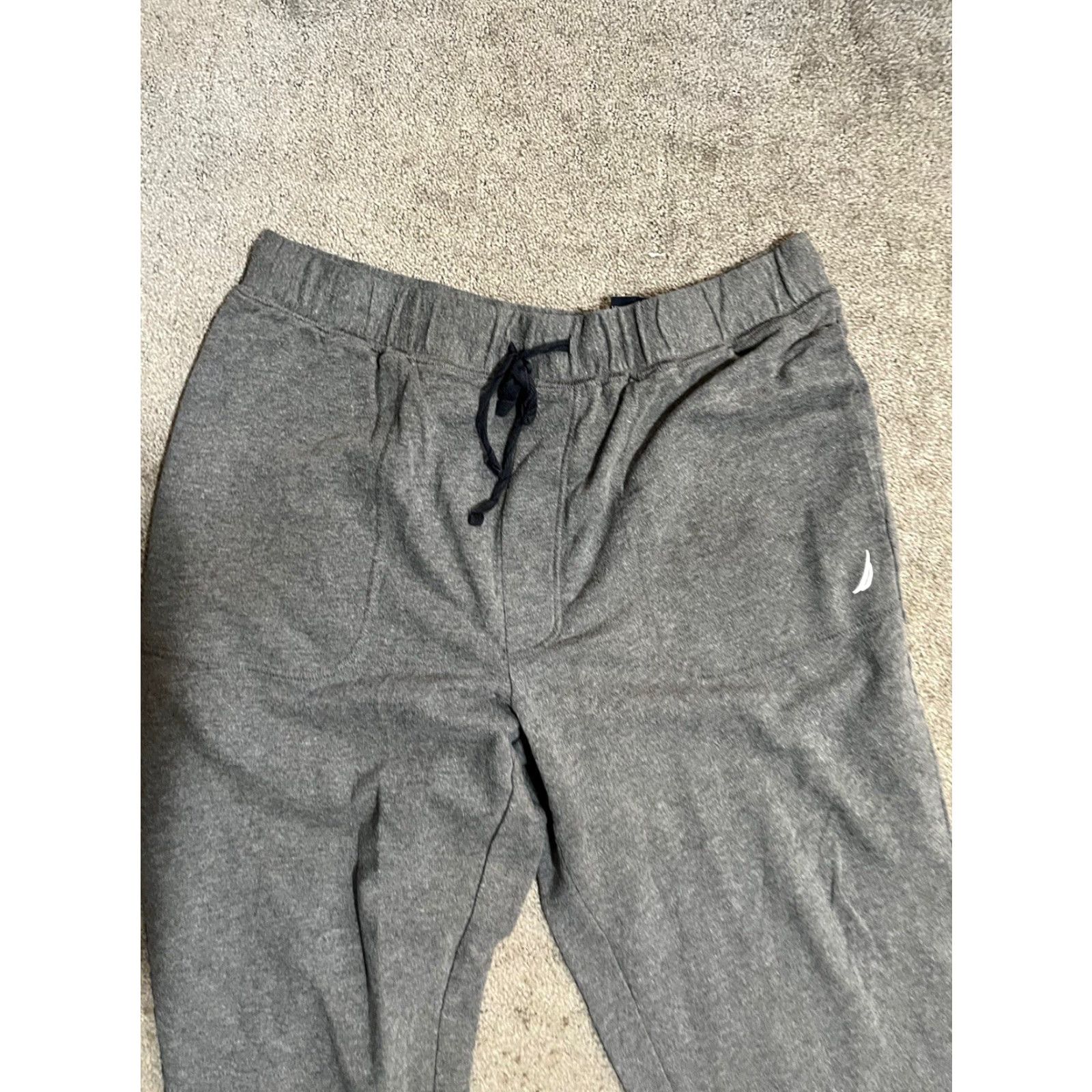 Nautica VINTAGE Mens Nautica Super Soft Gray Sweatpants Size Medium Size US 31 - 2 Thumbnail