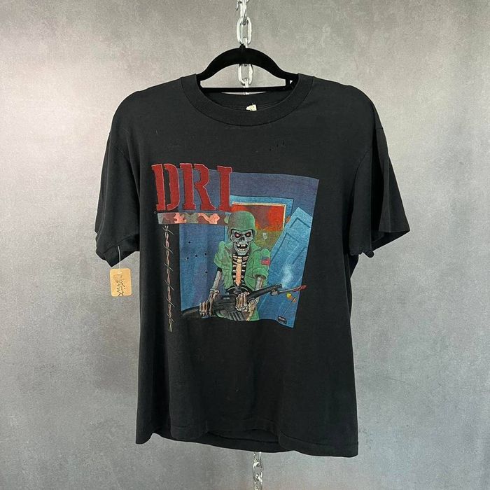 Vintage Vintage dirty rotten imbeciles black band t shirt | Grailed