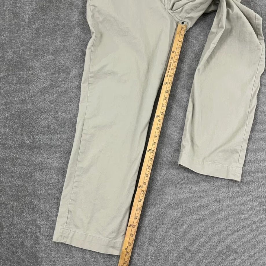 Polo Ralph Lauren Polo Ralph Lauren Pants Mens 38 x 31 Stretch Straight Brown Chino Cotton Twill Vintage No? Size US M / EU 48-50 / 2 - 6 Thumbnail