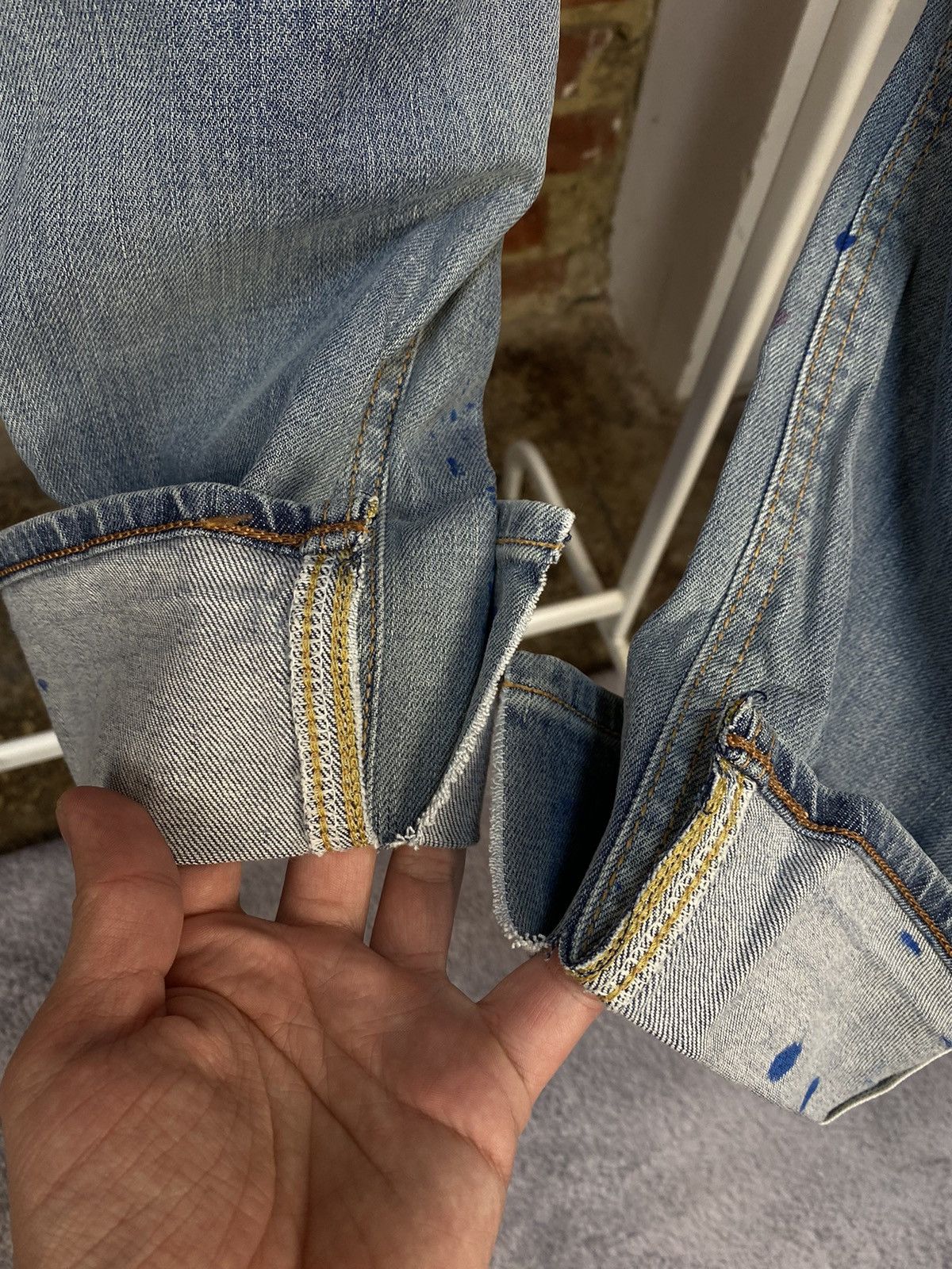 Edwin Edwin SK505S Customized Selvedge Blue Jeans Size US 32 / EU 48 - 12 Thumbnail