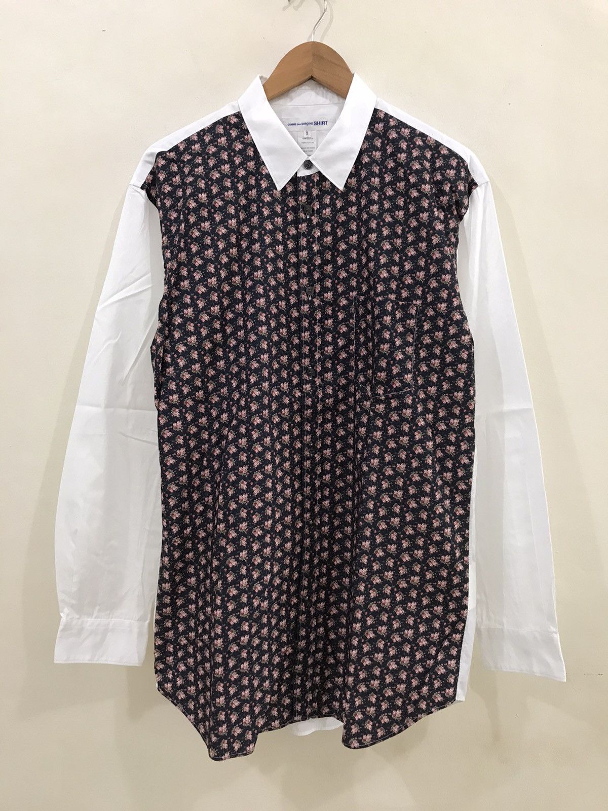 Comme des garcons Flower Print Shirt