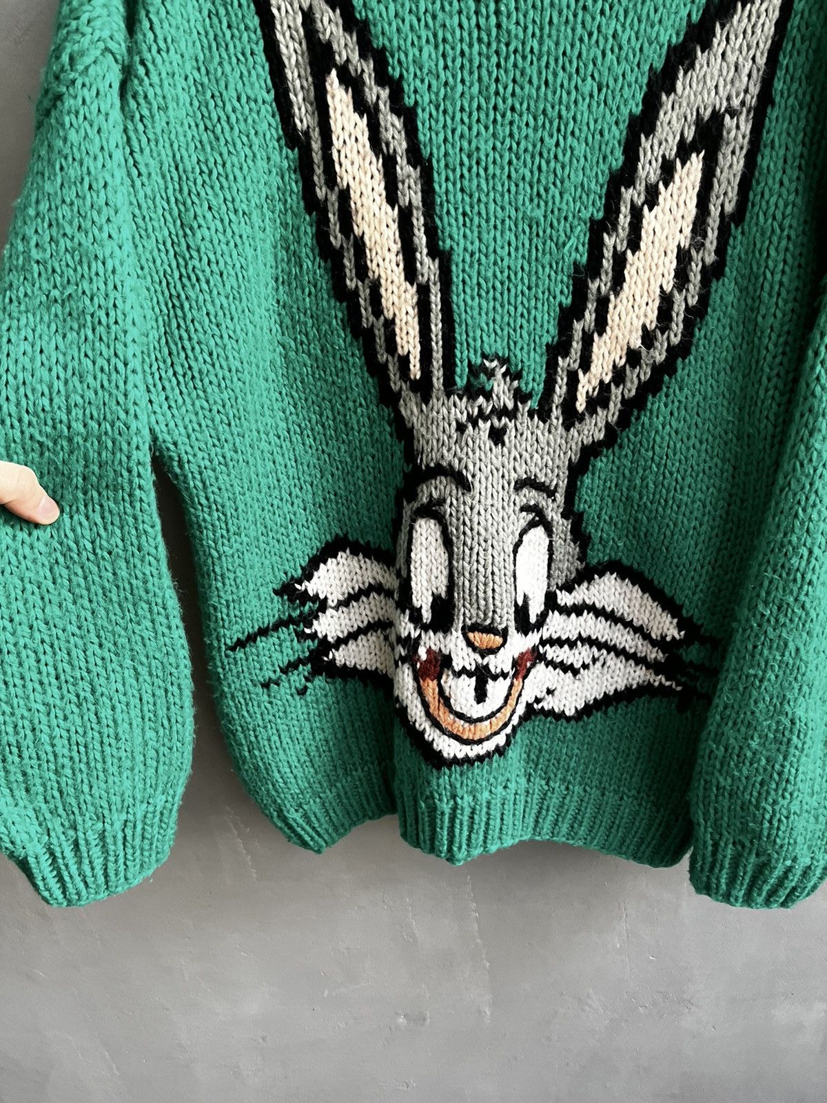 Designer × Disney × Vintage Looney Tunes 1985 sweater big logo vintage Size US S / EU 44-46 / 1 - 5 Thumbnail