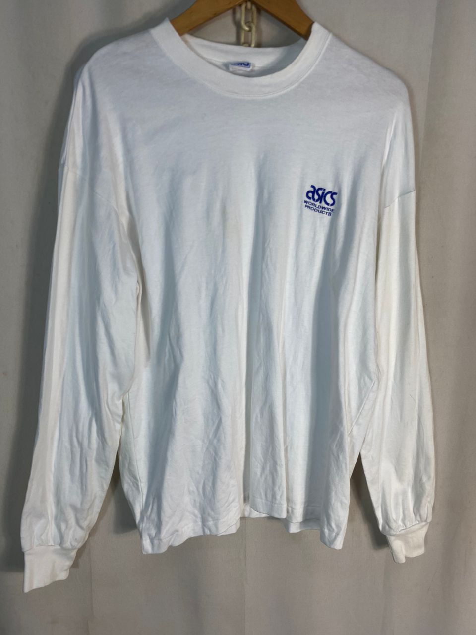 Asics × Vintage Vintage asics worldwide long sleeve tshirt Size US L / EU 52-54 / 3 - 2 Thumbnail