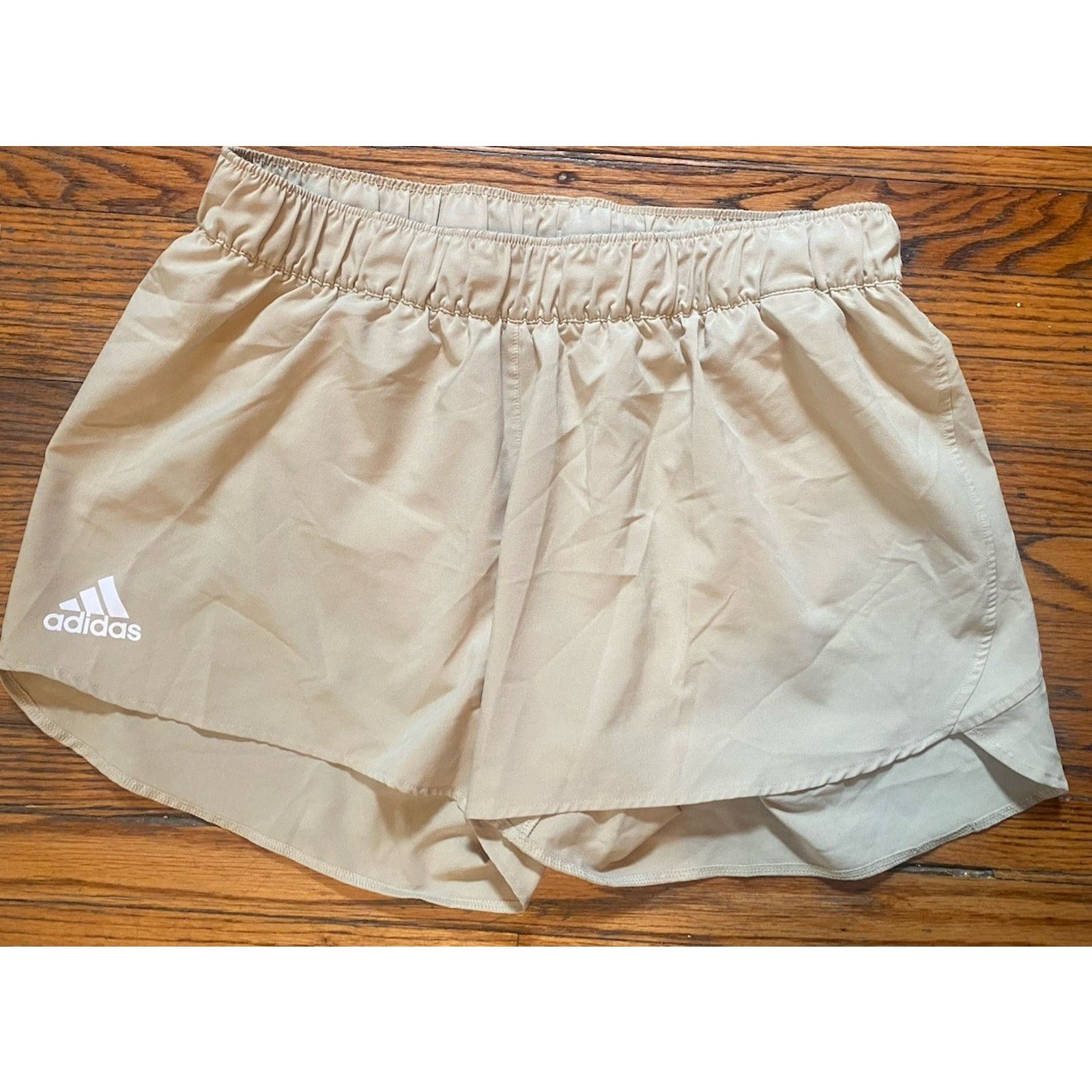 Adidas Adidas Softest Running Shorts Women’s XL Pale Cream Yellow Size 36" / US 14 / IT 50 - 2 Thumbnail